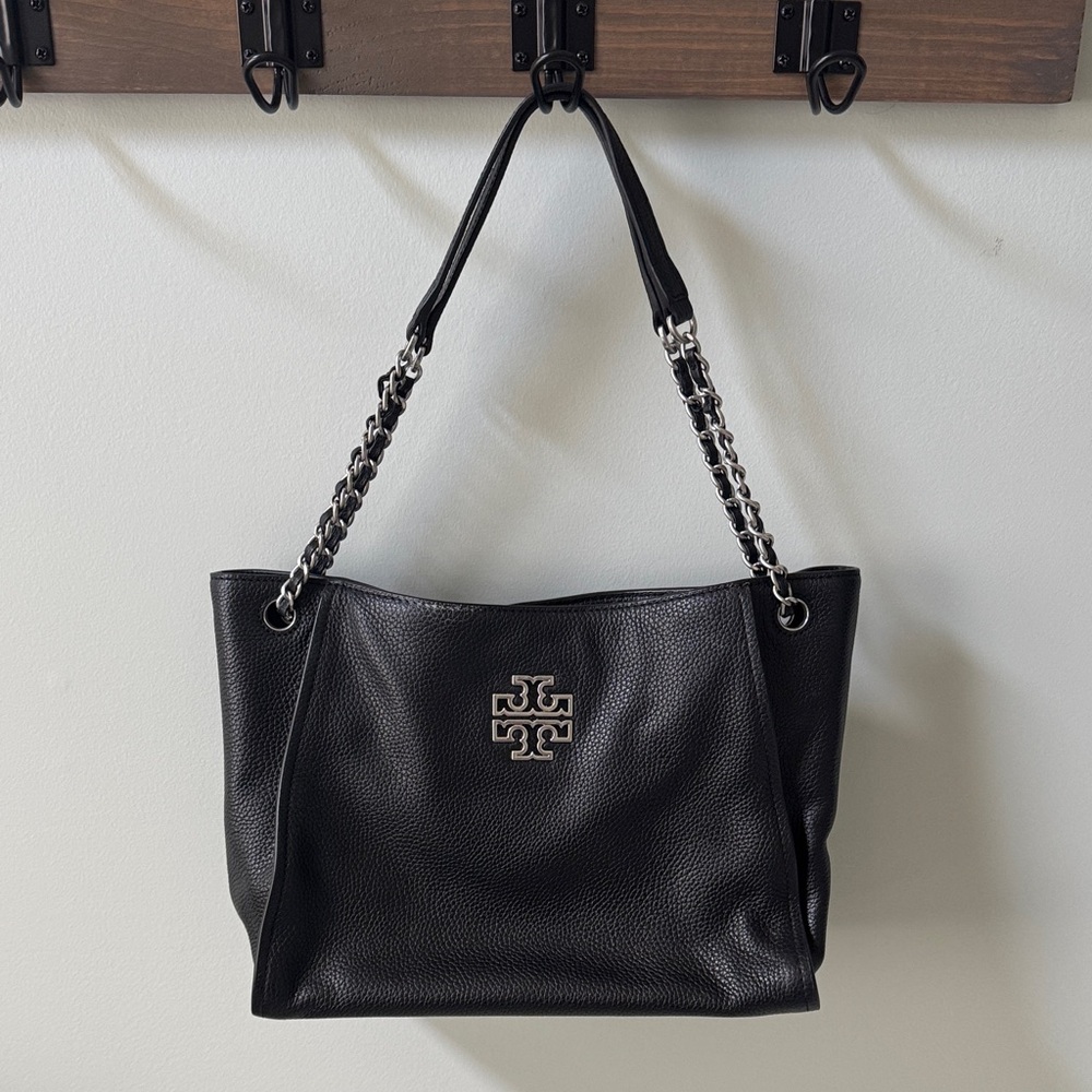 Tory Burch Black Chain Strap Shoulder Bag